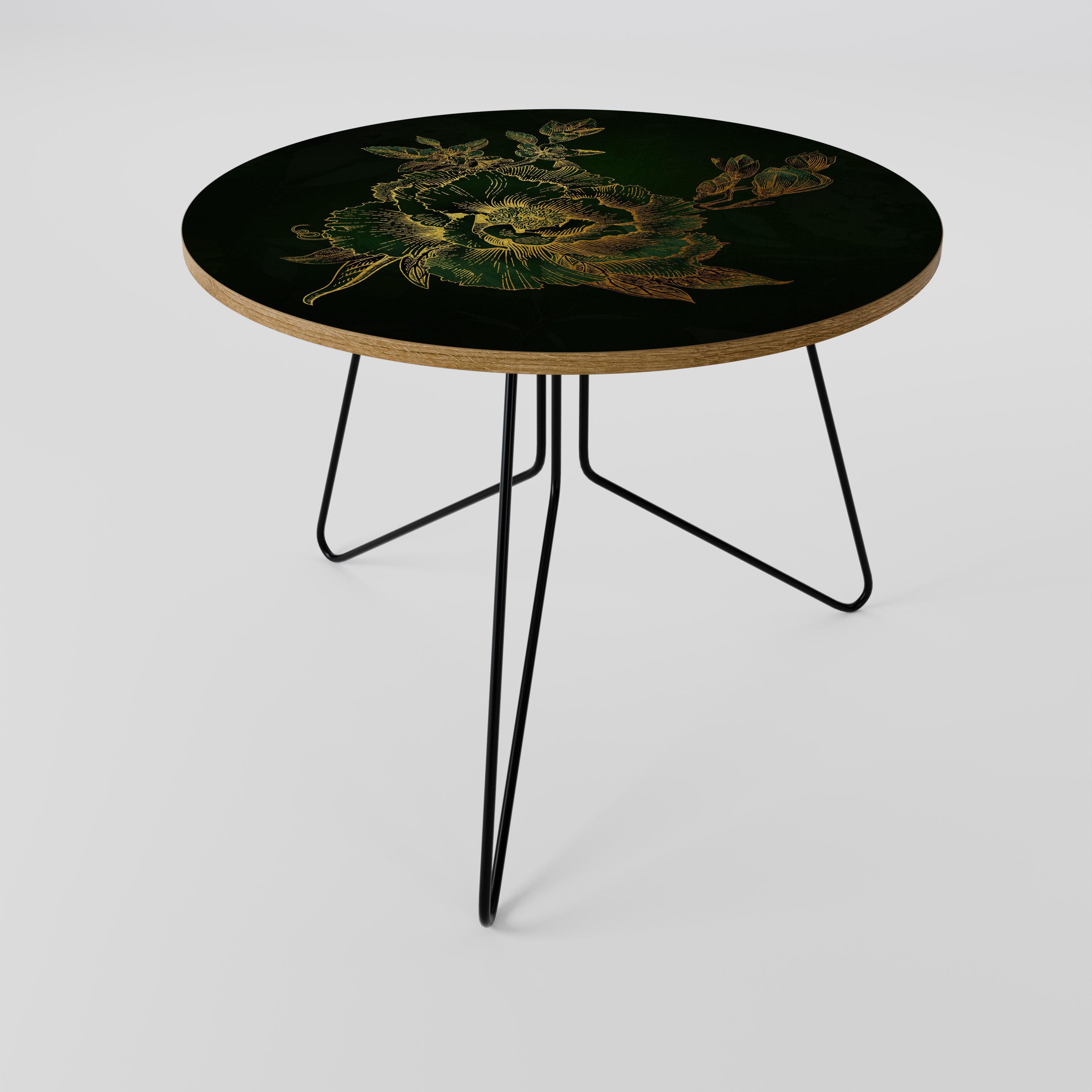 MIDNIGHT FLORAL GLIMMER Coffee Table