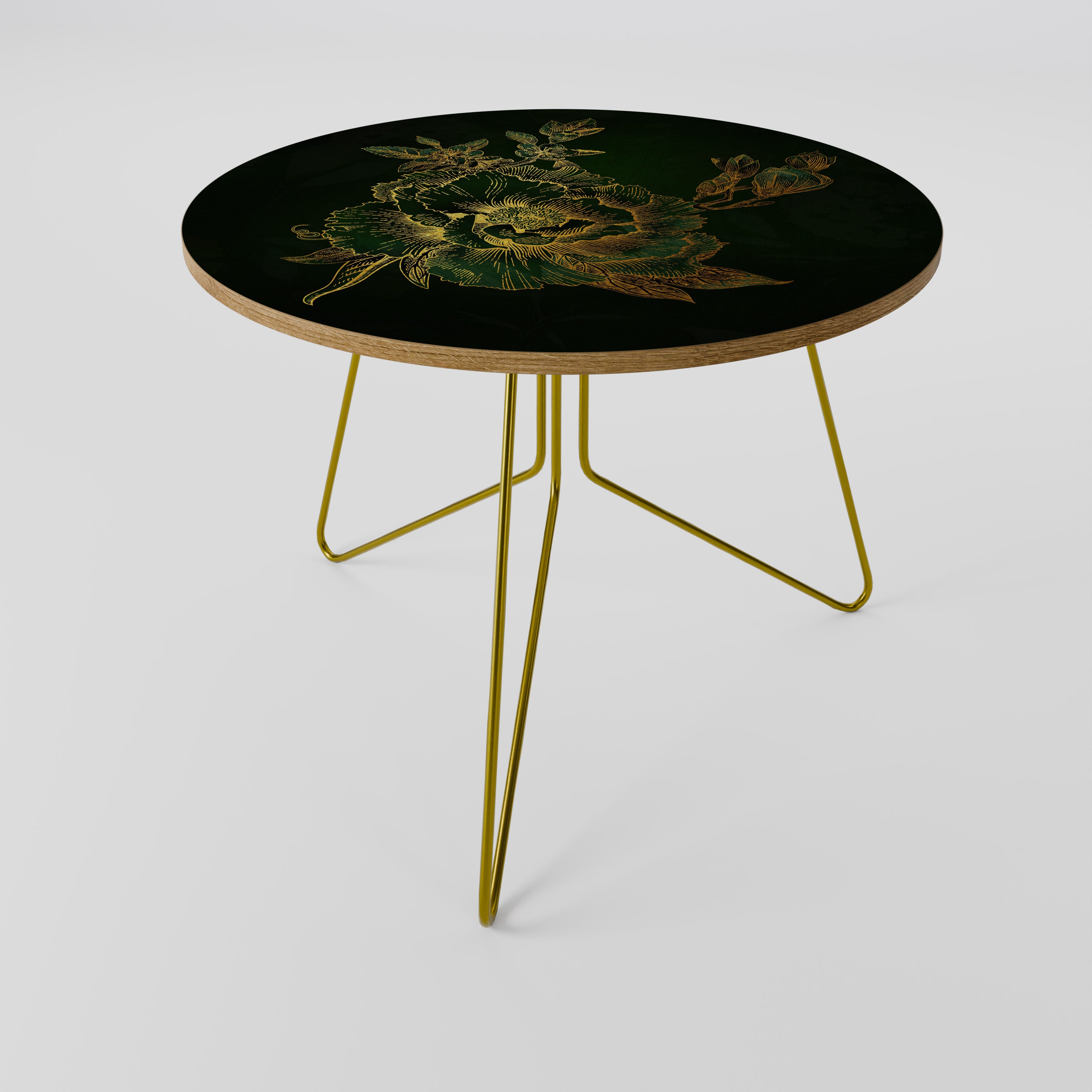 MIDNIGHT FLORAL GLIMMER Coffee Table