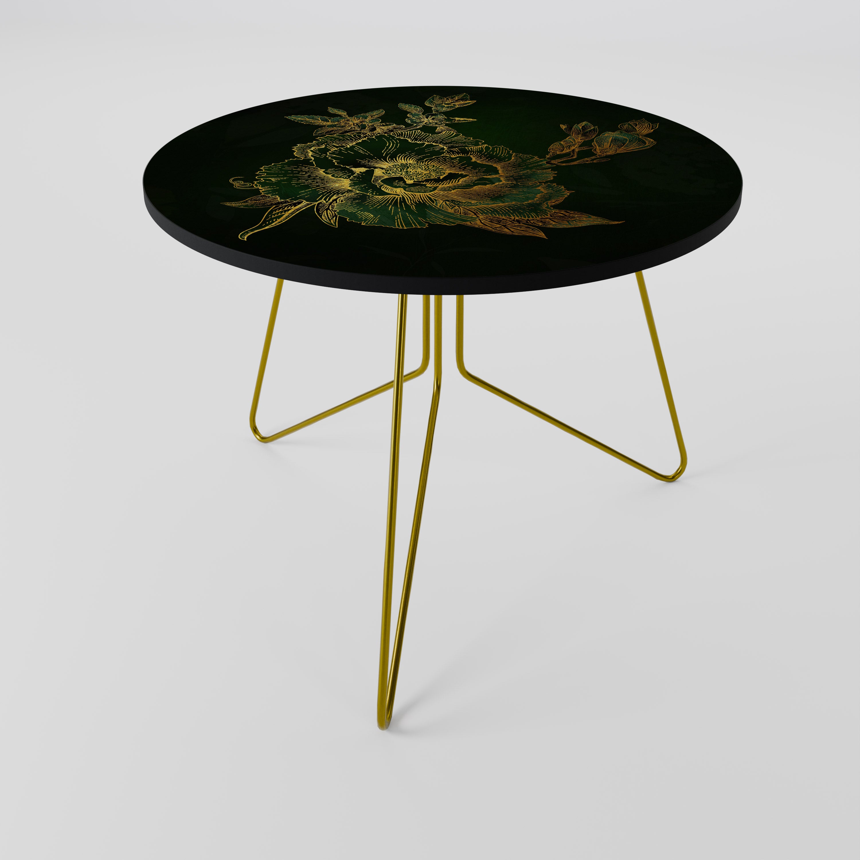 MIDNIGHT FLORAL GLIMMER Coffee Table