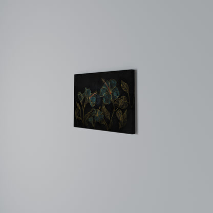 EMBERED BLOOM Horizontal Canvas Print