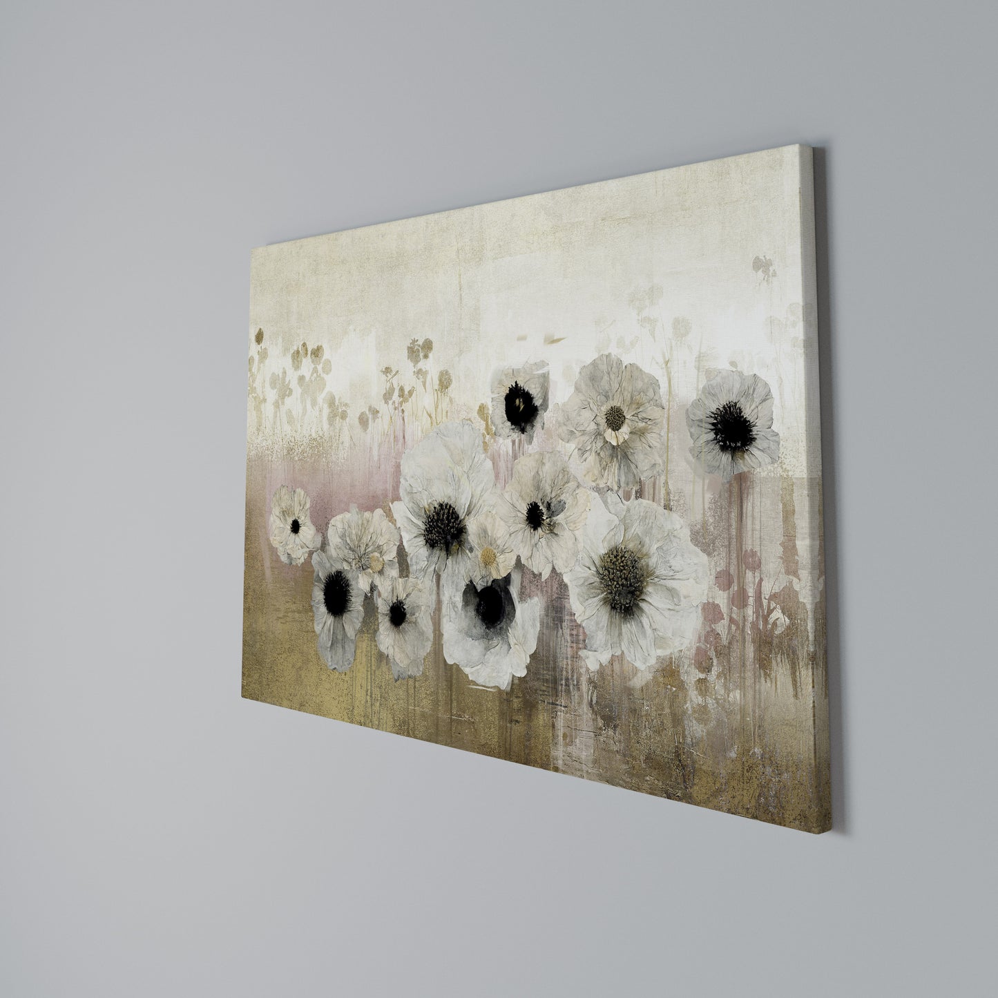 GENTLE VINTAGE HARMONY Horizontal Canvas Print