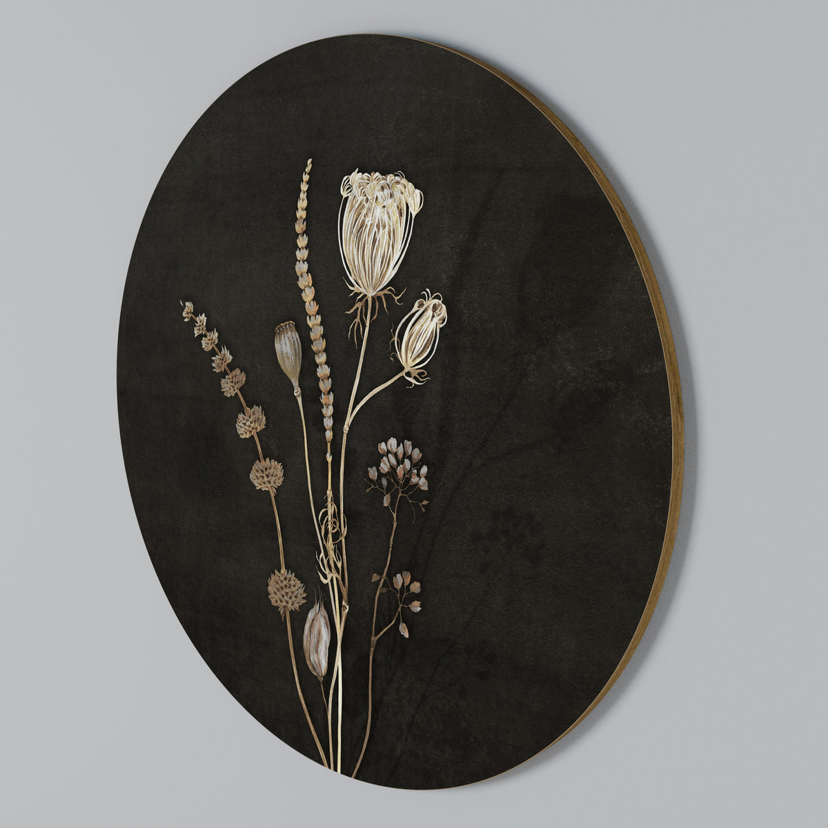 MEADOW ART. Kulatá nástěnná dekorace