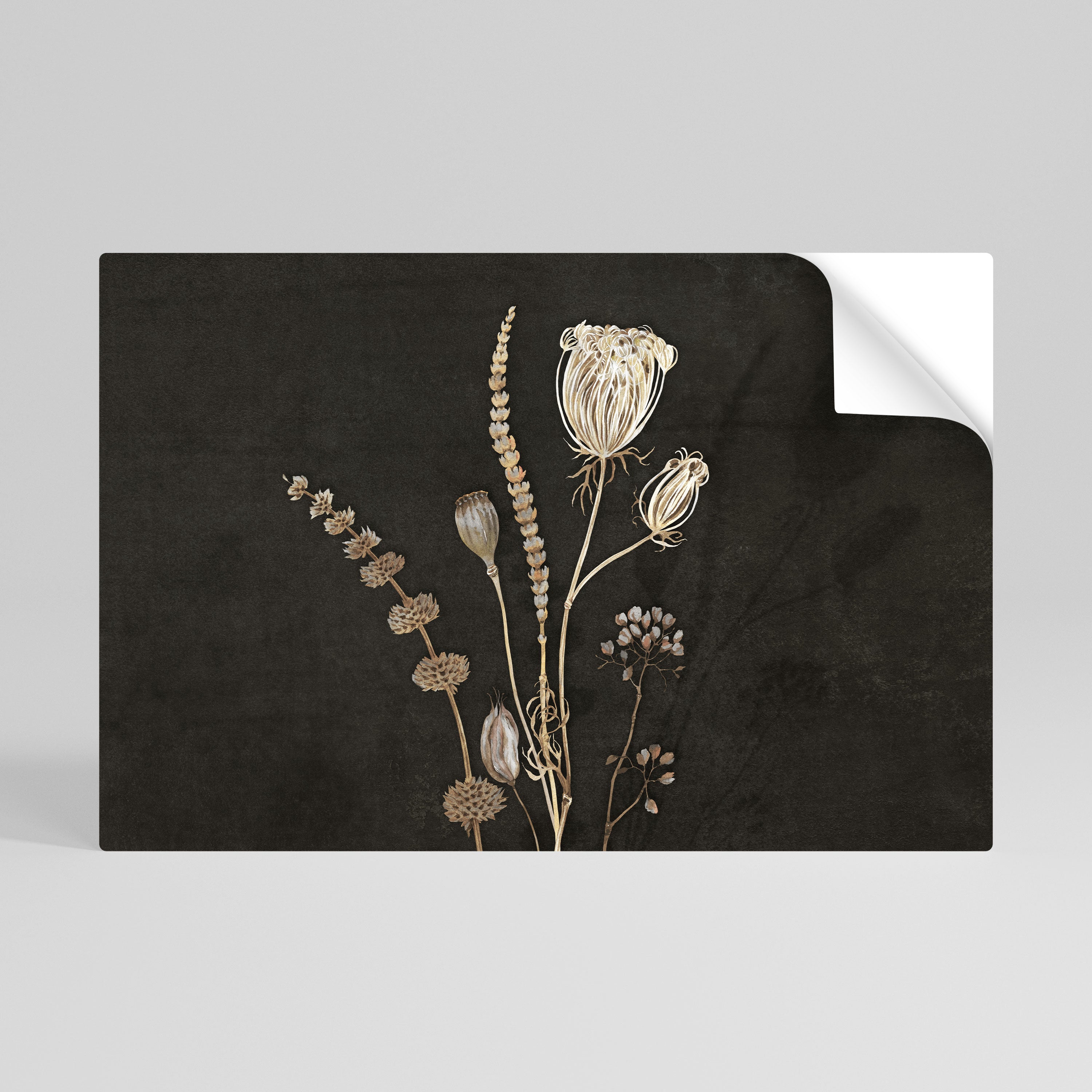 MEADOW ART. Vodorovný samolepicí plakát