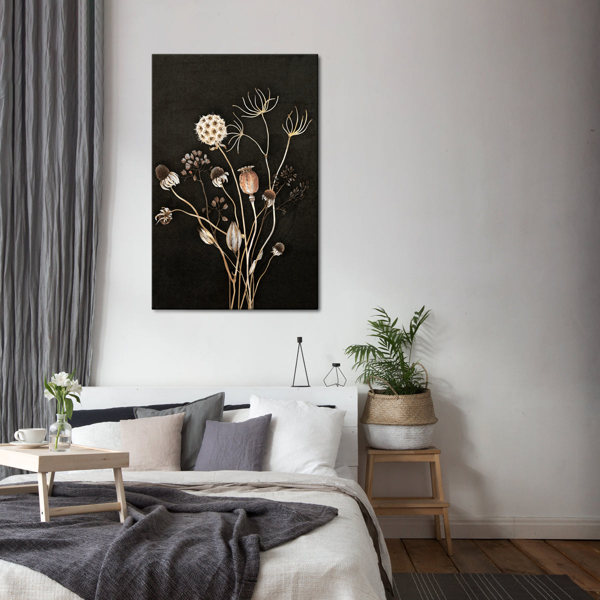 MEADOW SHADES Vertical Canvas Print