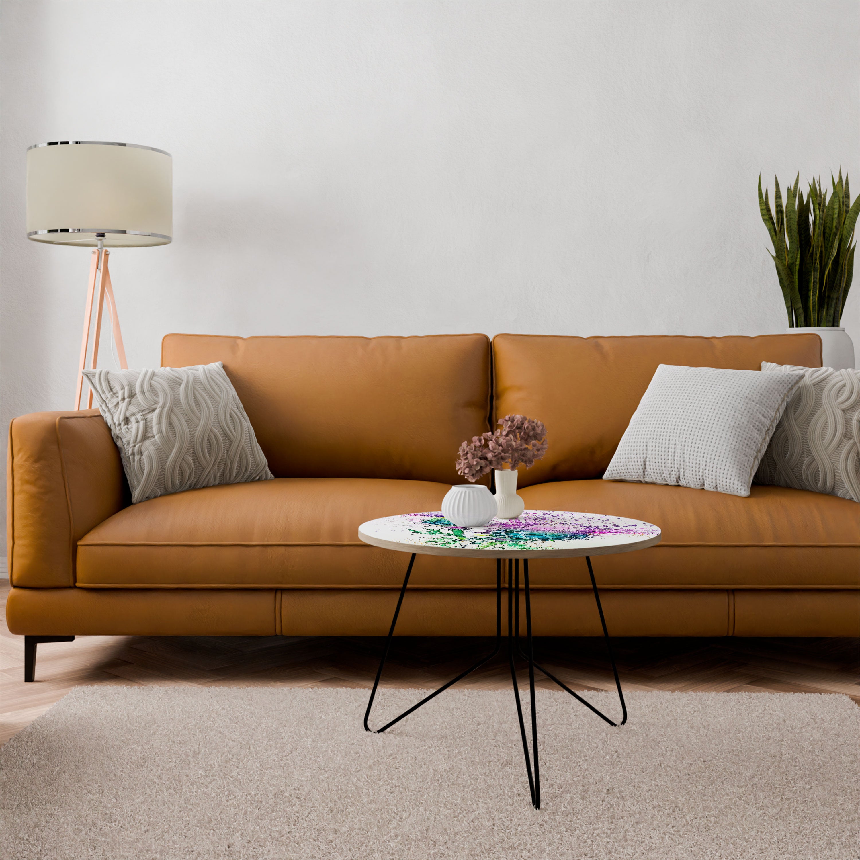 COLORFUL THISTLE DANCE Coffee Table