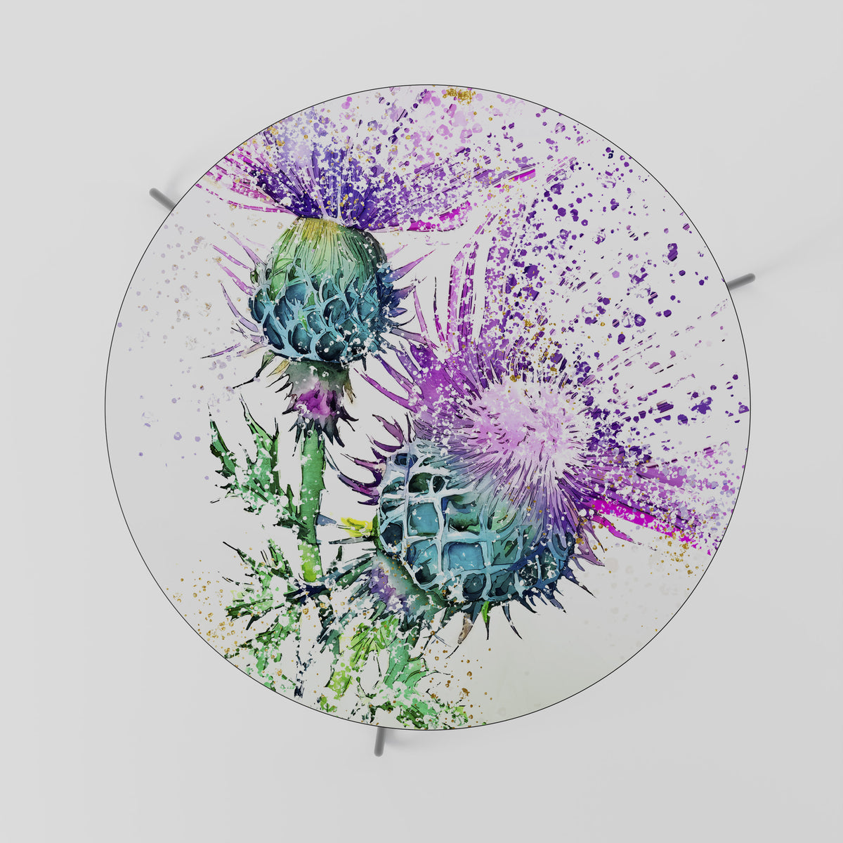 COLORFUL THISTLE DANCE Konferenční stolek