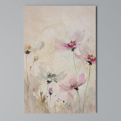 PAINTED LIGHTNESS Vertical Canvas Print