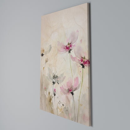 PAINTED LIGHTNESS Vertical Canvas Print