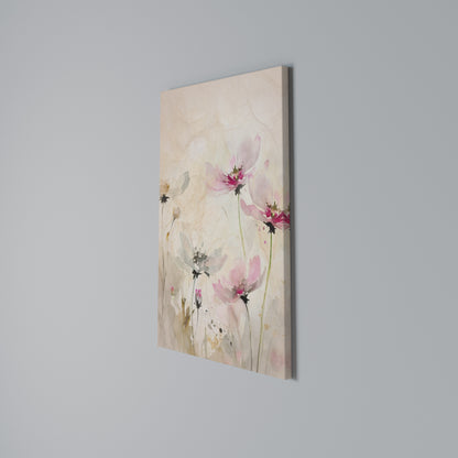 PAINTED LIGHTNESS Vertical Canvas Print
