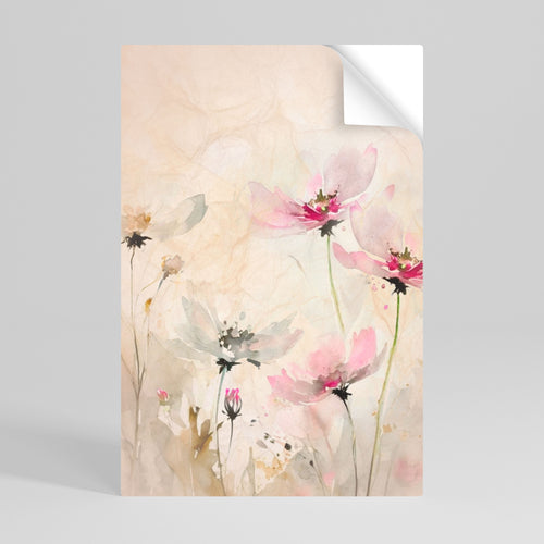 PAINTED LIGHTNESS Svislý samolepicí plakát