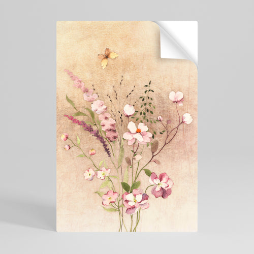 FLOWERED REVERIE Svislý samolepicí plakát