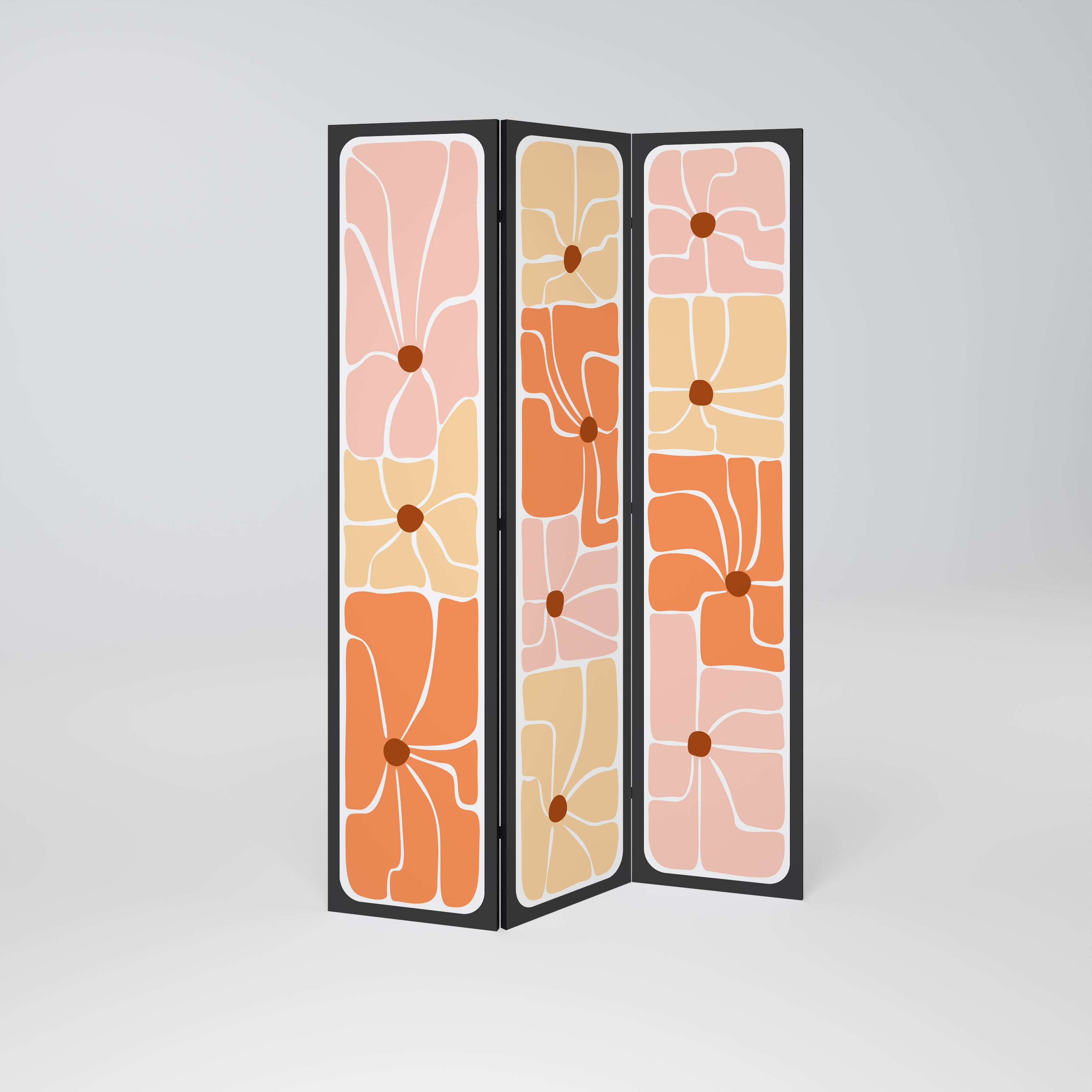 FINE CURRENTS 3dílný paraván