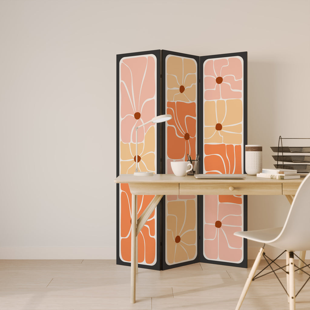 FINE CURRENTS 3dílný paraván