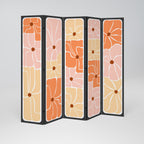 FINE CURRENTS 5-Panel Room Divider
