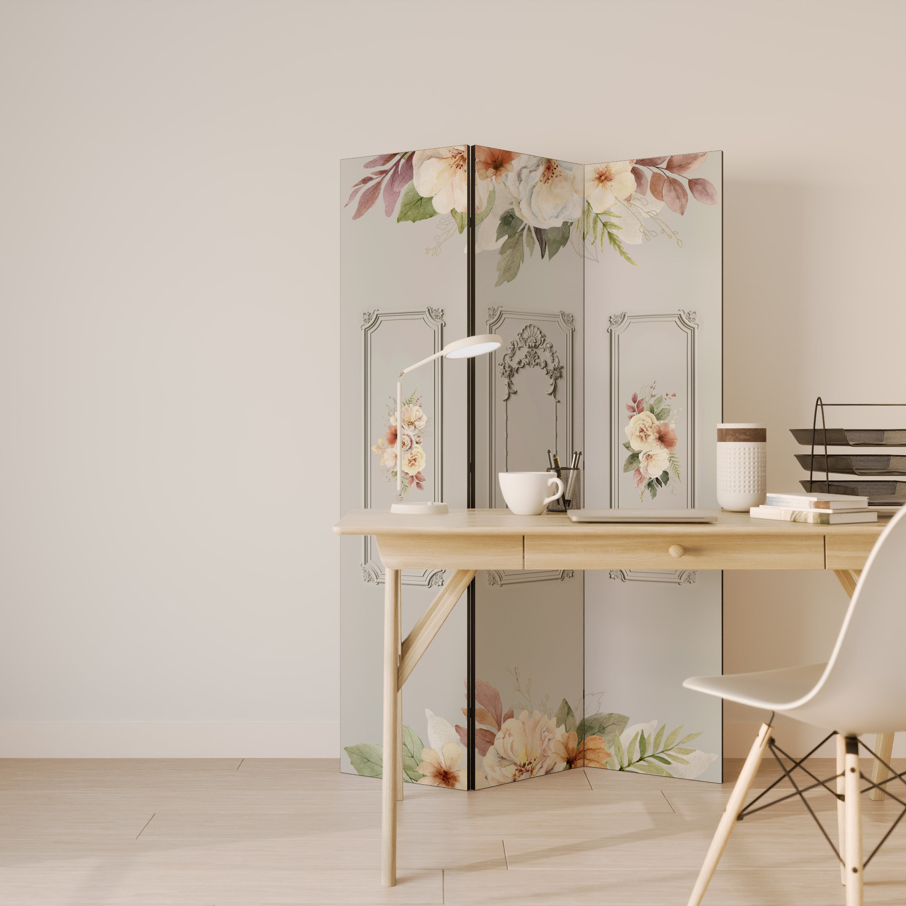 ELEGANT SHIELD 3-Panel Room Divider