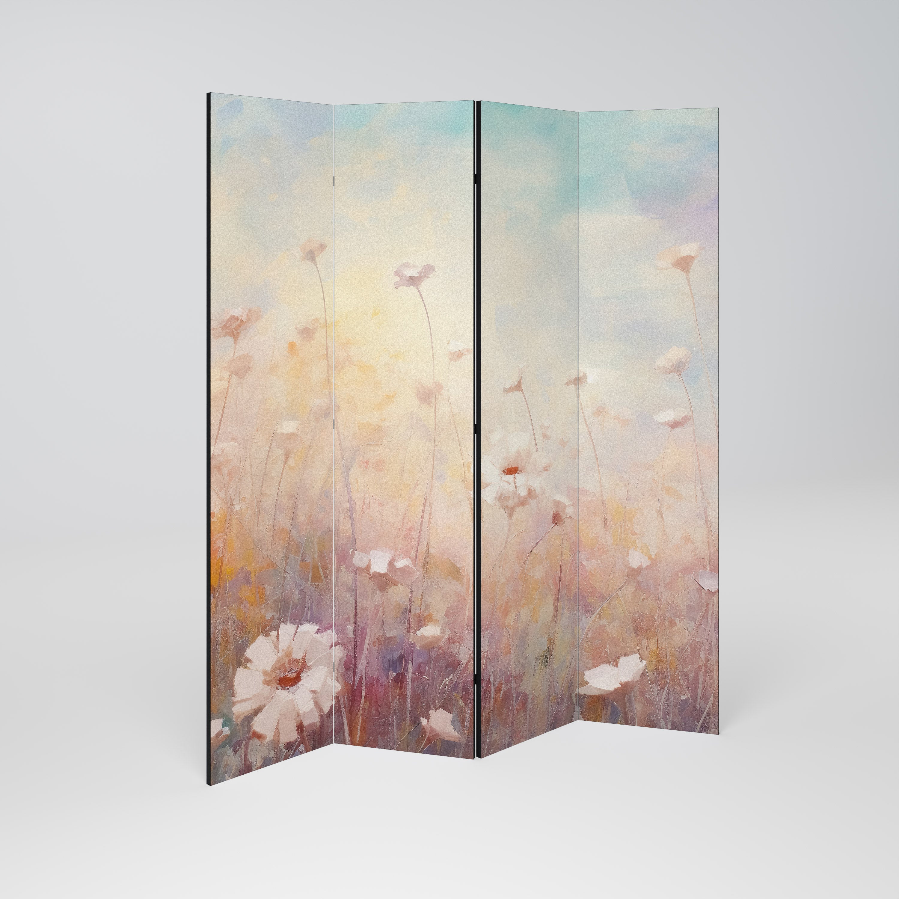 BREEZE OF COLORS 4dílný paraván