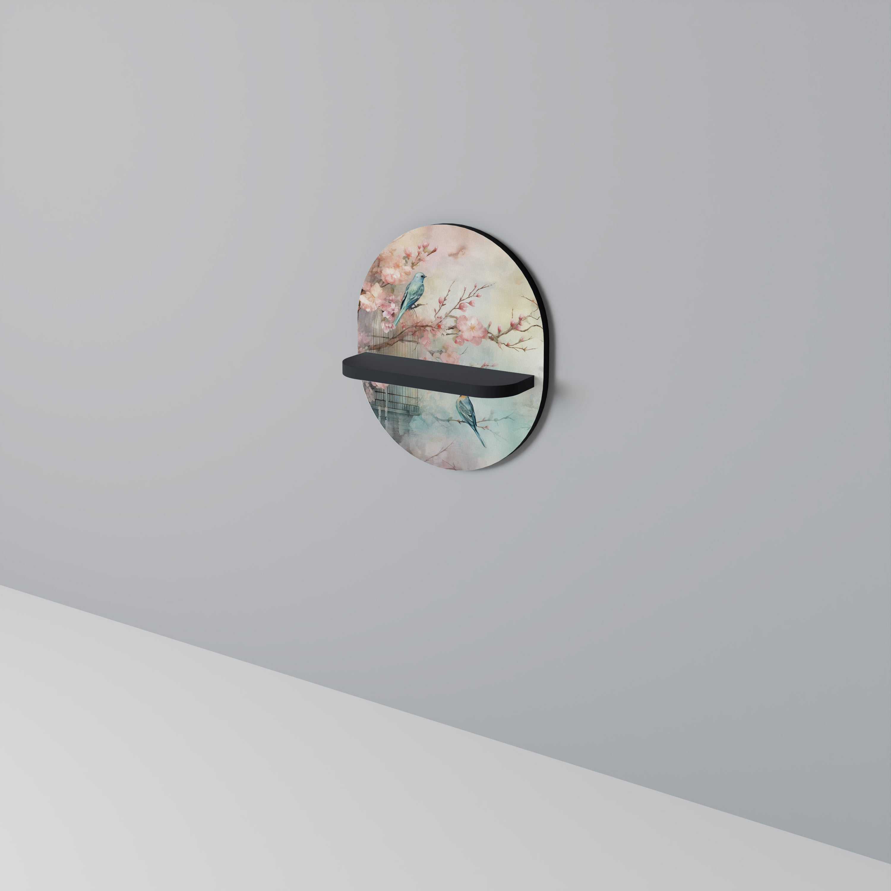 CHERRY BIRDSONG Art Shelf