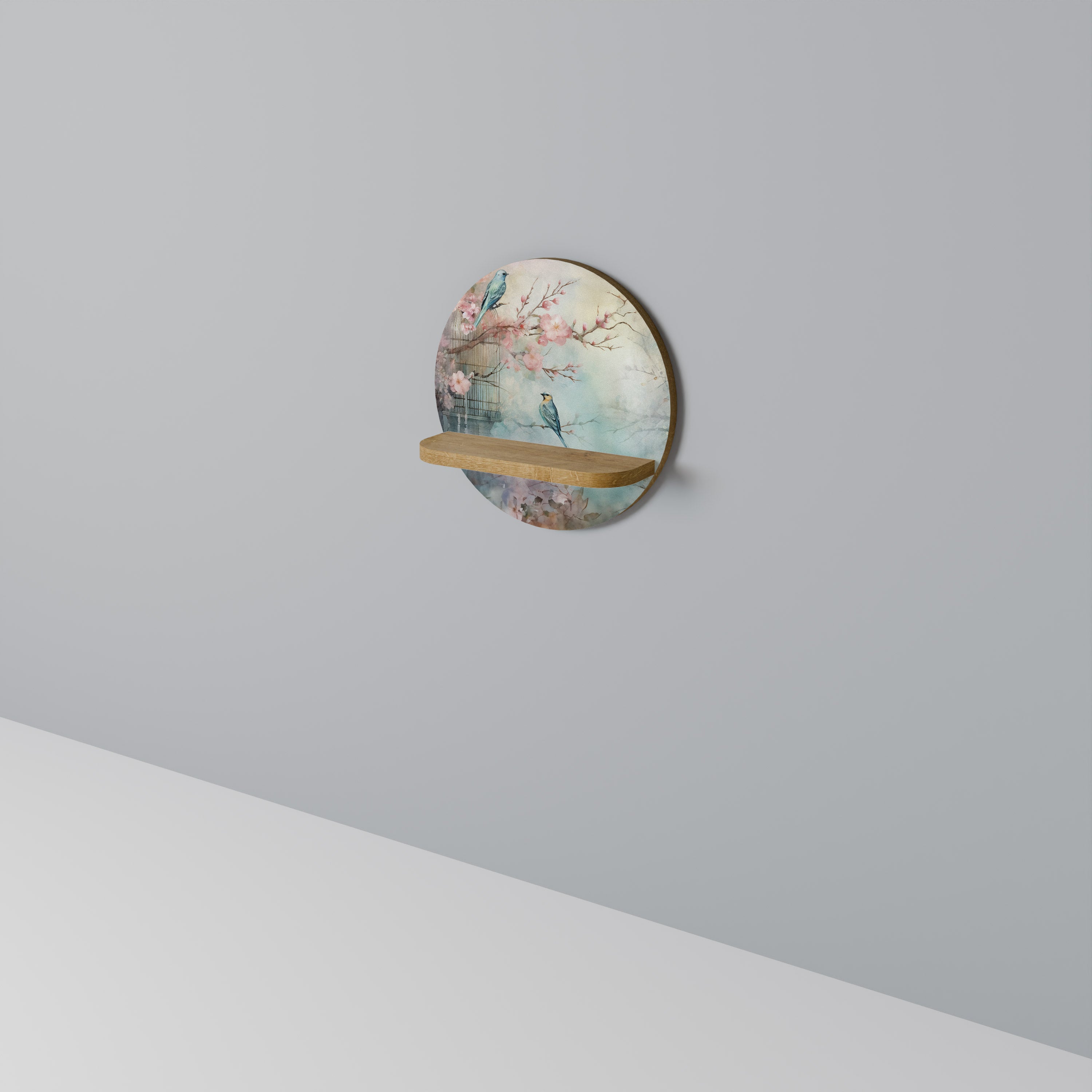 CHERRY BIRDSONG Art Shelf