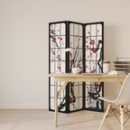 JAPANESE BLOSSOMS 3-Panel Room Divider