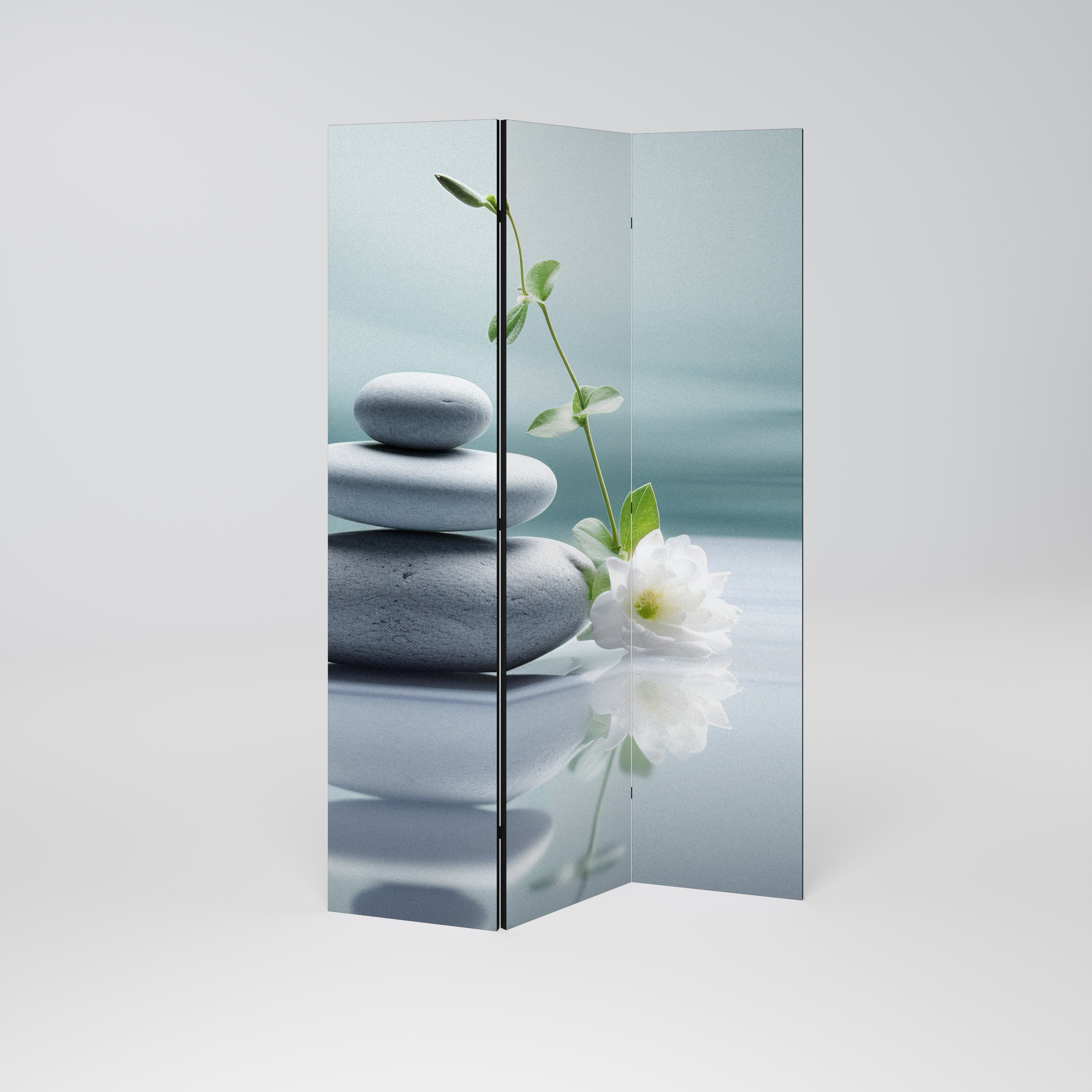 TRANQUIL STONE BALANCE 3dílný paraván