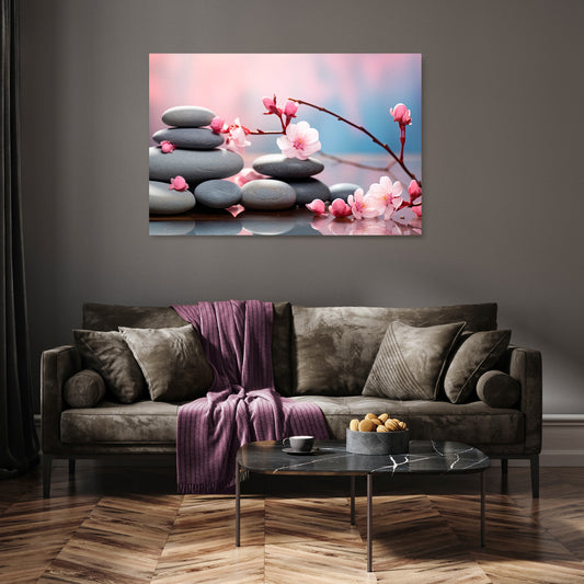BALANCE OF NATURE Horizontal Canvas Print
