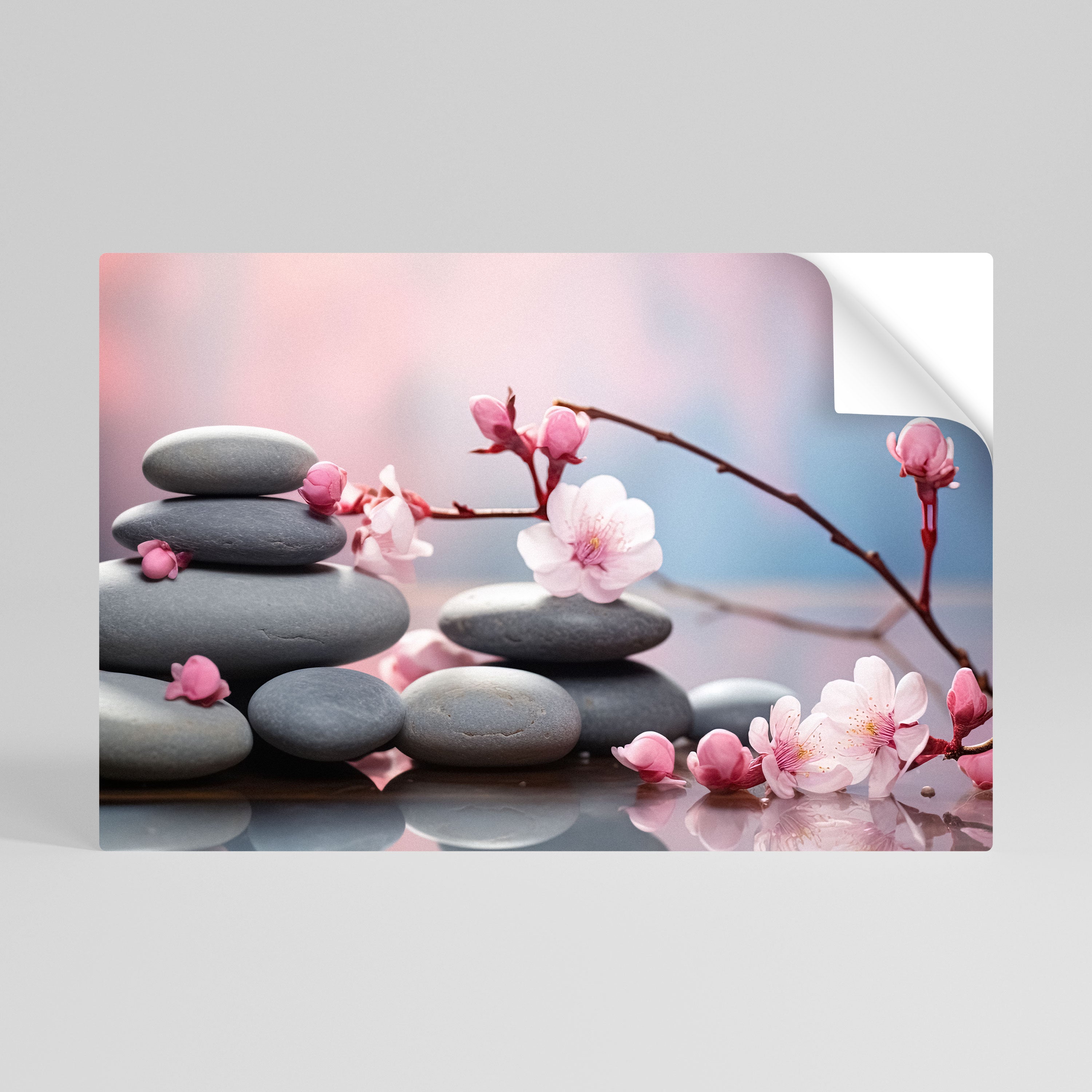 BALANCE OF NATURE Vodorovný samolepicí plakát