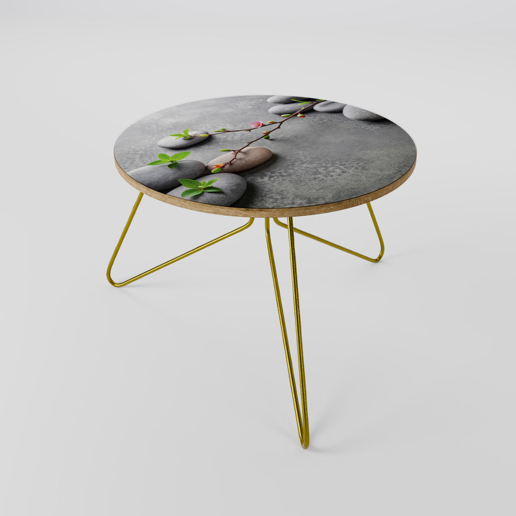 STONES AND BLOSSOMS Konferenční stolek