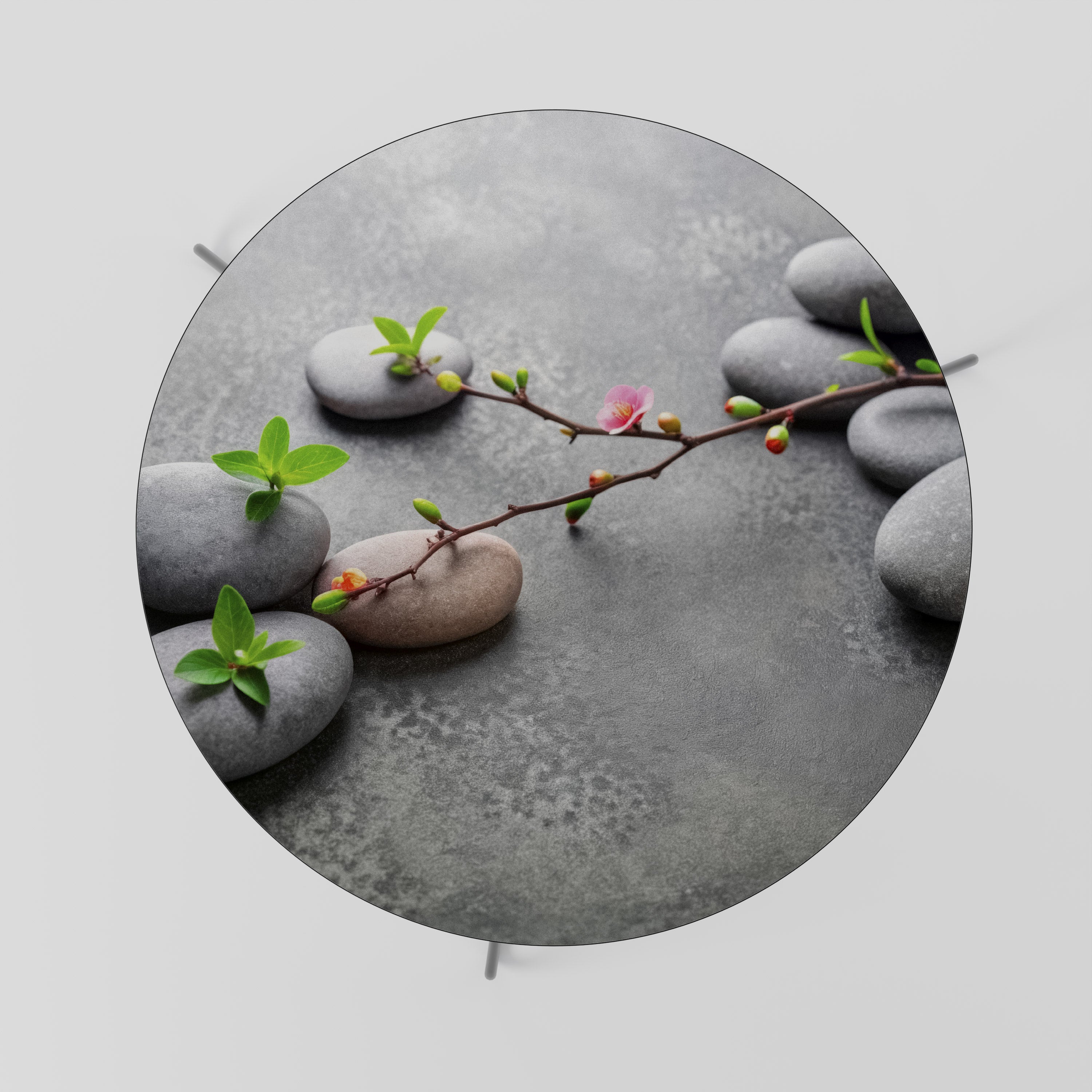 STONES AND BLOSSOMS Konferenční stolek