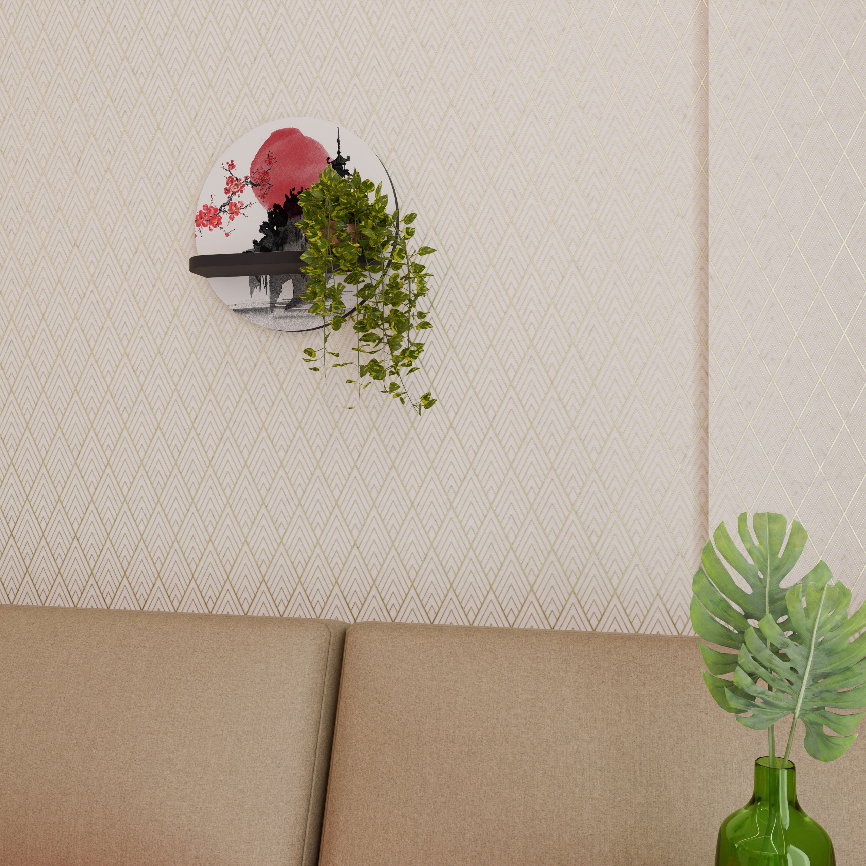 CHERRY SHADOWS Designová police