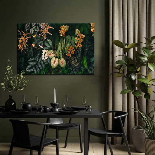 SILENT WILDERNESS Horizontal Canvas Print