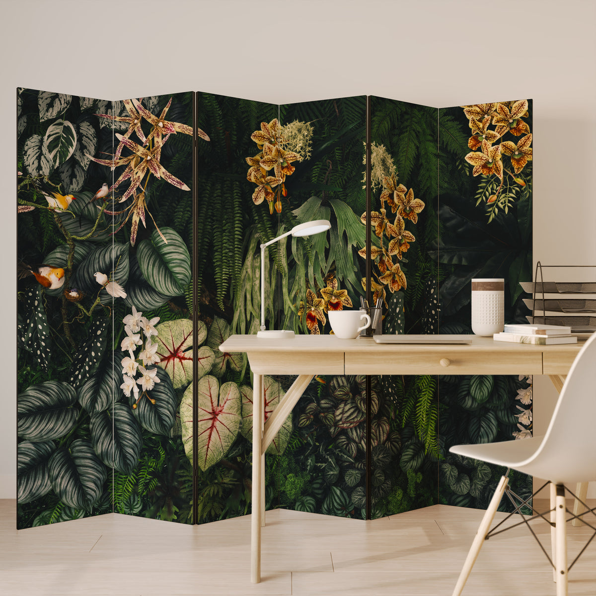 SILENT WILDERNESS 6dílný paraván