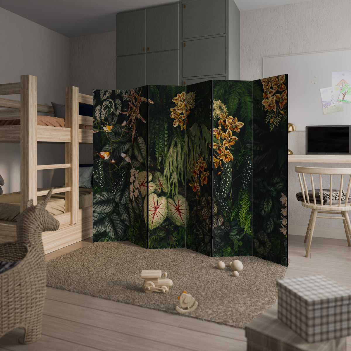 SILENT WILDERNESS 6dílný paraván