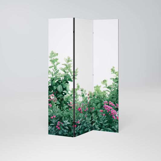 FLORAL SERENITY BARRIER 3dílný paraván