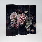 PURE BLOSSOM 5dílný paraván