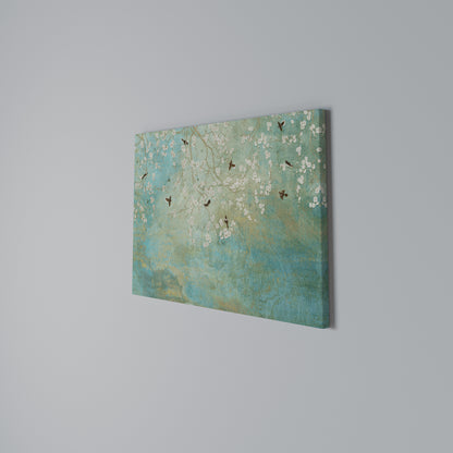 BLOOMING CHARM Horizontal Canvas Print