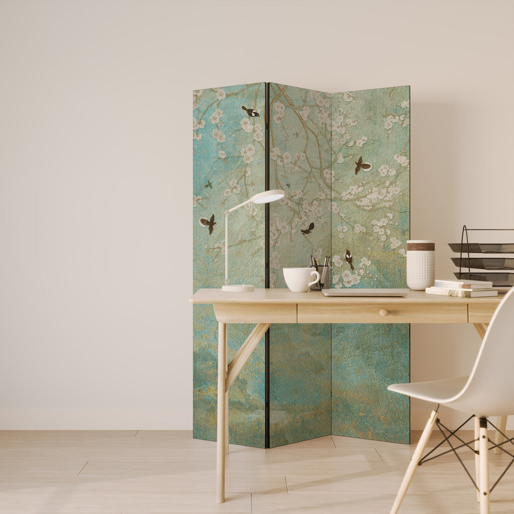 BLOOMING CHARM 3dílný paraván