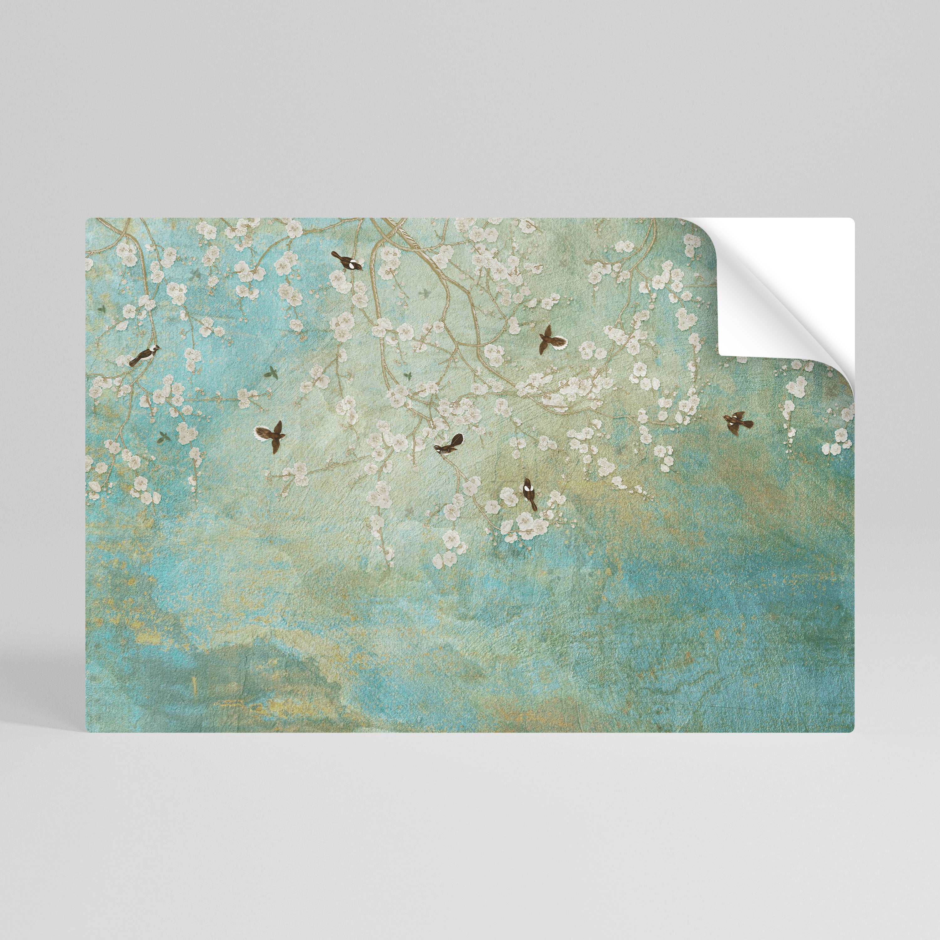 BLOOMING CHARM Vodorovný samolepicí plakát