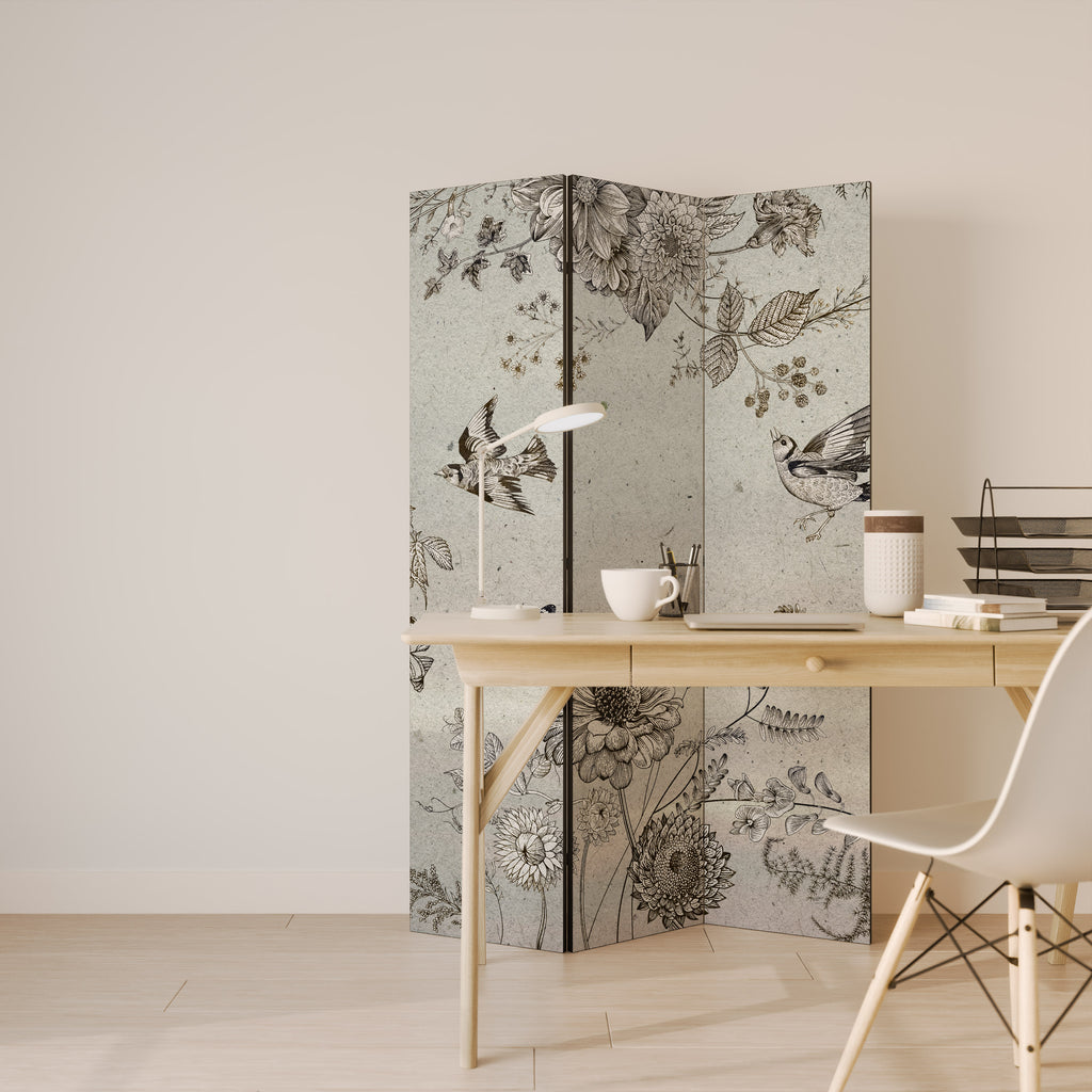 FLY ME TO THE SUN 3dílný paraván