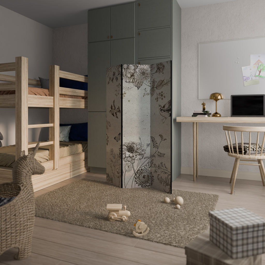 FLY ME TO THE SUN 3dílný paraván