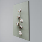 COTTON DREAMS UNFOLDED Vertical Canvas Print