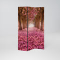 BLOSSOMING PATHWAYS 3-Panel Room Divider