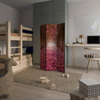 BLOSSOMING PATHWAYS 3-Panel Room Divider