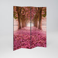 BLOSSOMING PATHWAYS 4-Panel Room Divider
