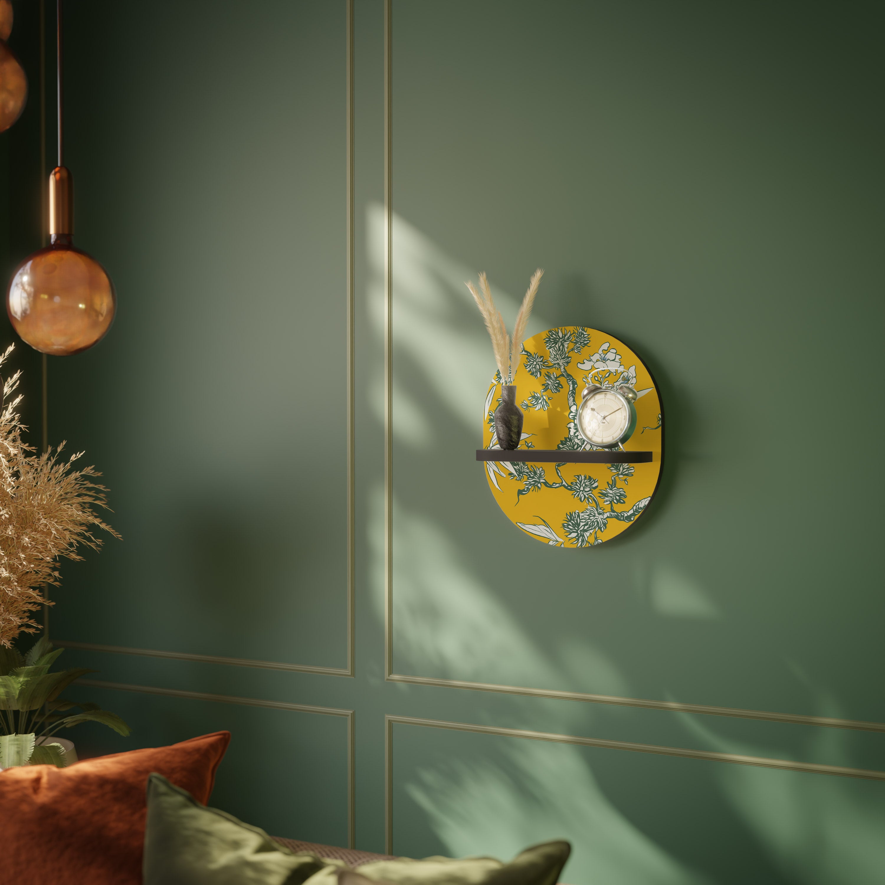 YELLOW CHINOISERIE Designová police