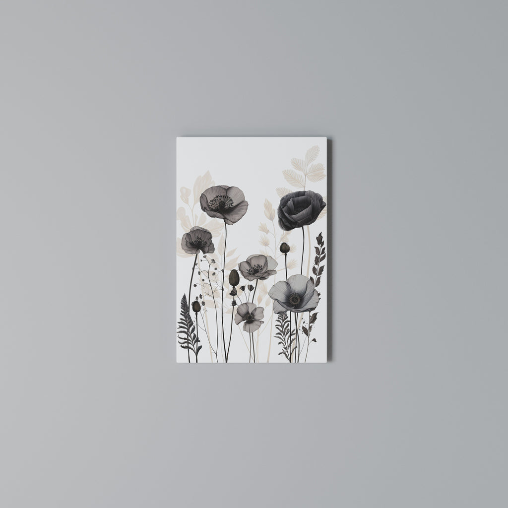 POPPY ALLURE Vertical Canvas Print