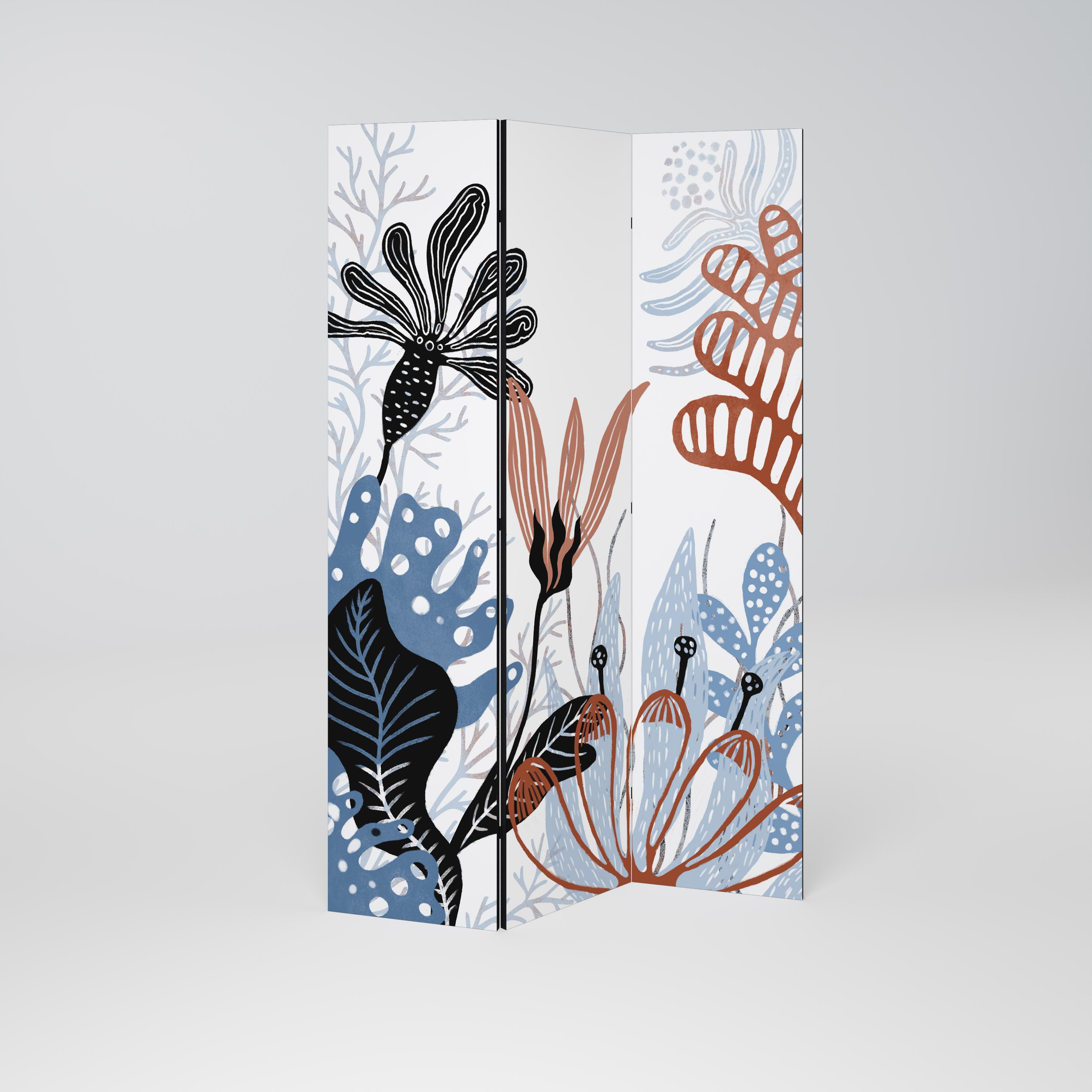 ORGANIC ASSEMBLAGE 3dílný paraván