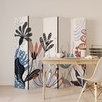 ORGANIC ASSEMBLAGE 5-Panel Room Divider