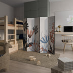 ORGANIC ASSEMBLAGE 5-Panel Room Divider