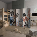 ORGANIC ASSEMBLAGE 6-Panel Room Divider