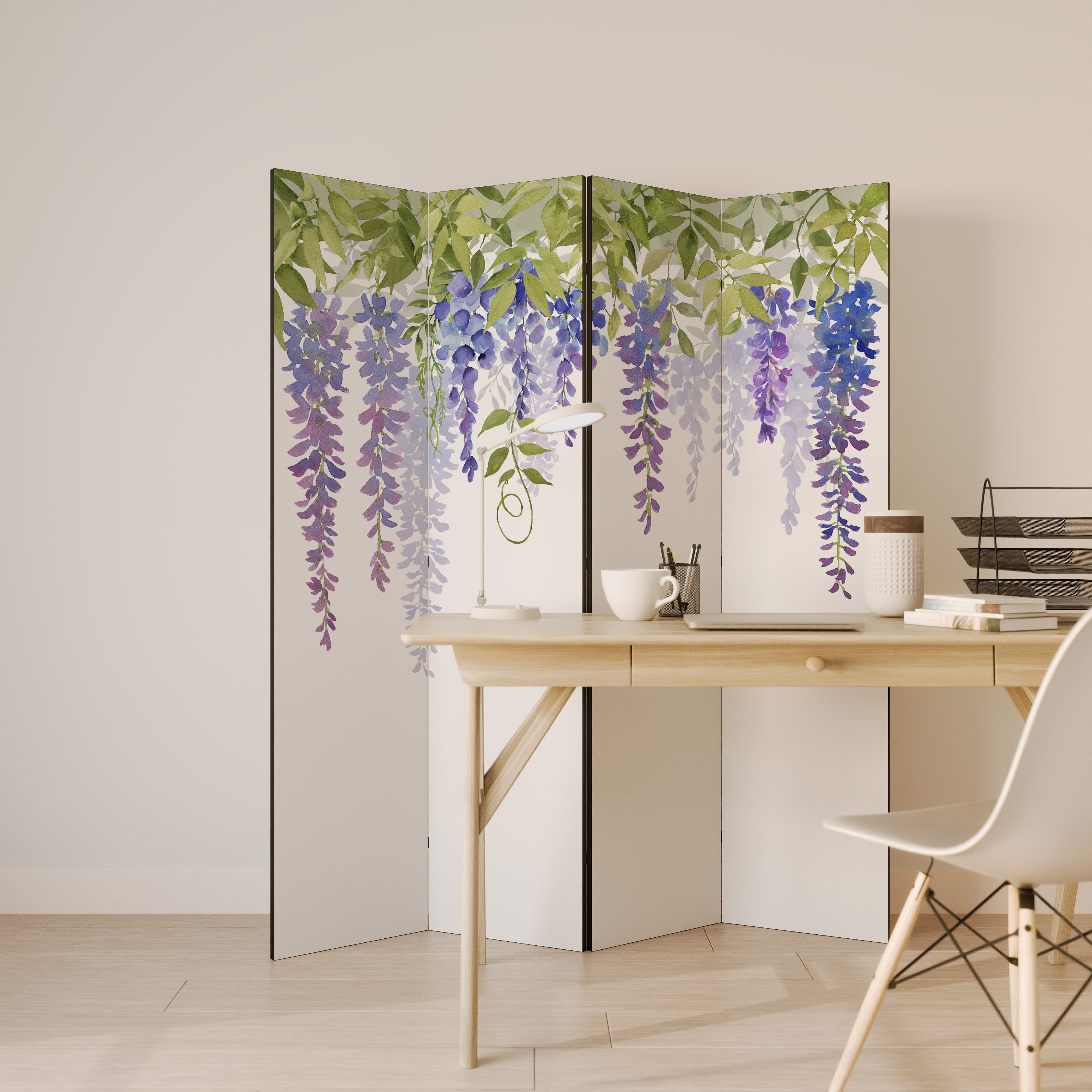BOTANICAL BREEZE 4dílný paraván